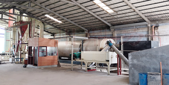 麩皮烘干機(jī)設(shè)備圖