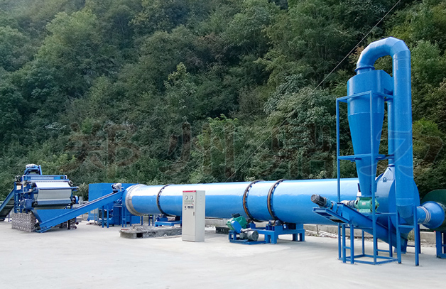 紅薯渣烘干機(jī)設(shè)備圖