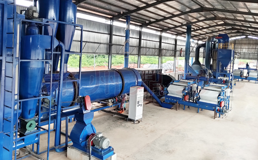 酒糟脫水烘干設(shè)備圖