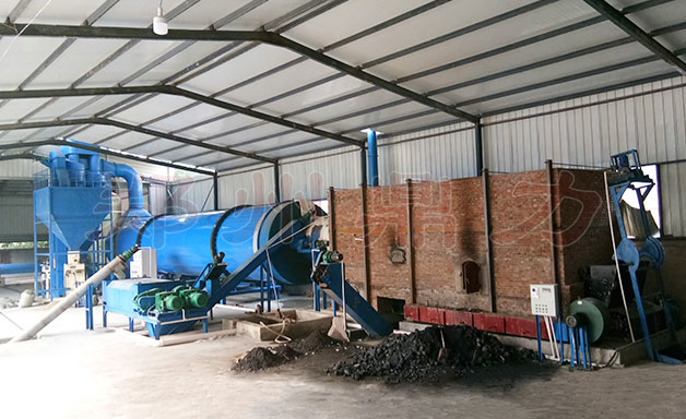 酒糟飼料烘干機(jī)現(xiàn)場(chǎng)圖