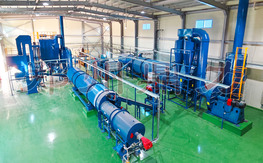 韓國薯渣烘干機