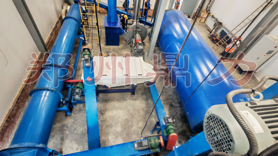 俄羅斯果渣烘干機